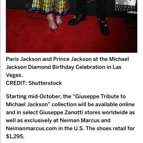 MICHAEL JACKSON TRIBUTE SNEAKERS - Picture 14 of 16